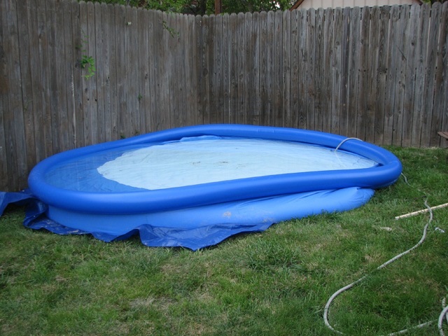 pool filling It seemed like a great idea at the time